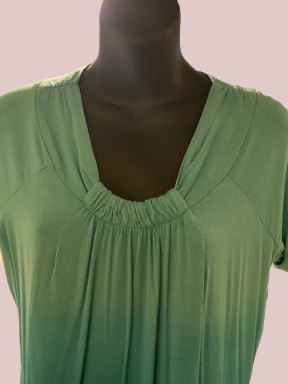 Joseph Abboud Cyan Blouse ~  Size Petite Medium